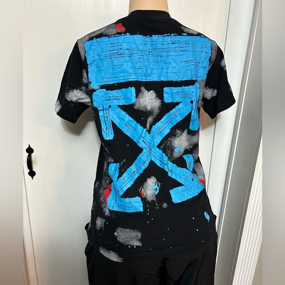 Off White Main Label Virgil Abloh Collab 2013 T-shirt - Picture 2 of 2